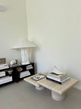 Lade das Bild in den Galerie-Viewer, Angelo Mangiarotti Travertin Coffee Table Set