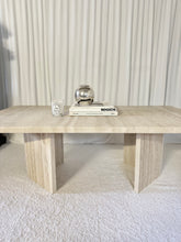 Lade das Bild in den Galerie-Viewer, Travertine Coffee Table