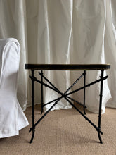 Lade das Bild in den Galerie-Viewer, French Faux Bamboo Table