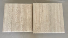 Lade das Bild in den Galerie-Viewer, Angelo Mangiarotti Travertin Coffee Table Set