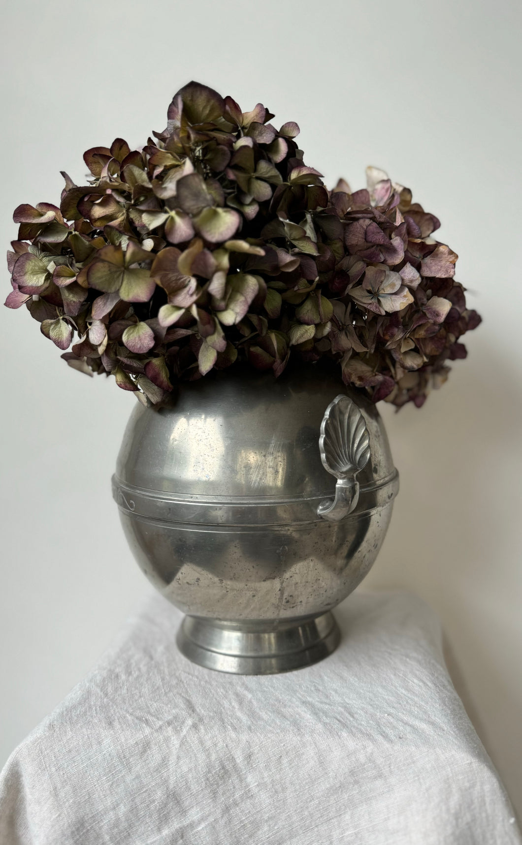 Ball Tin Vase