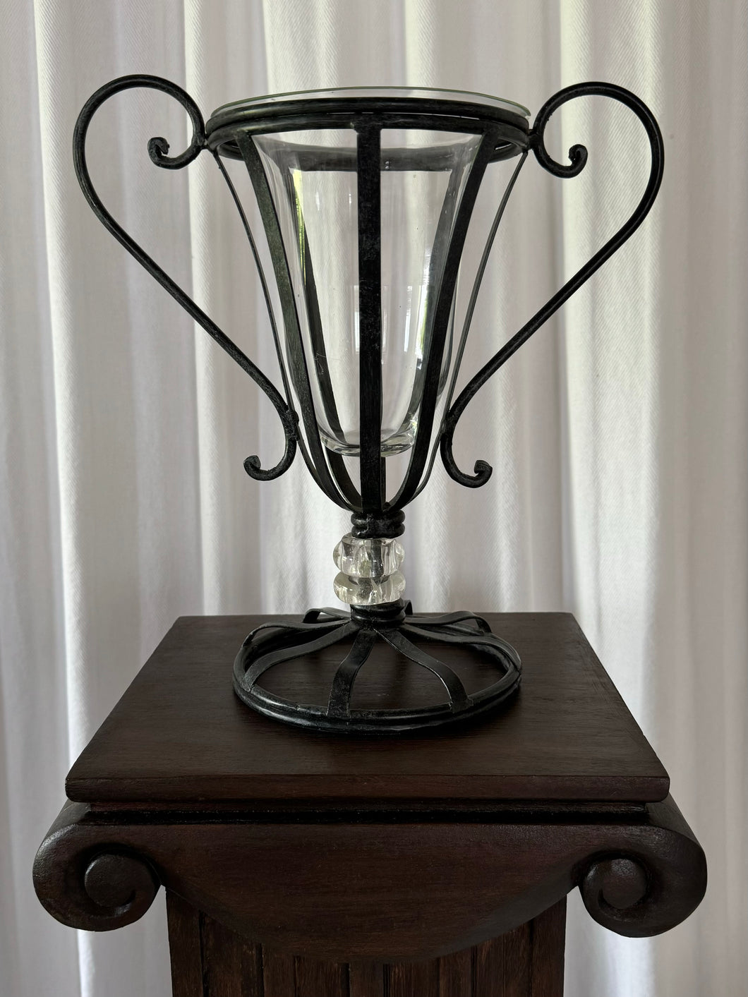 Wrought Iron Vase