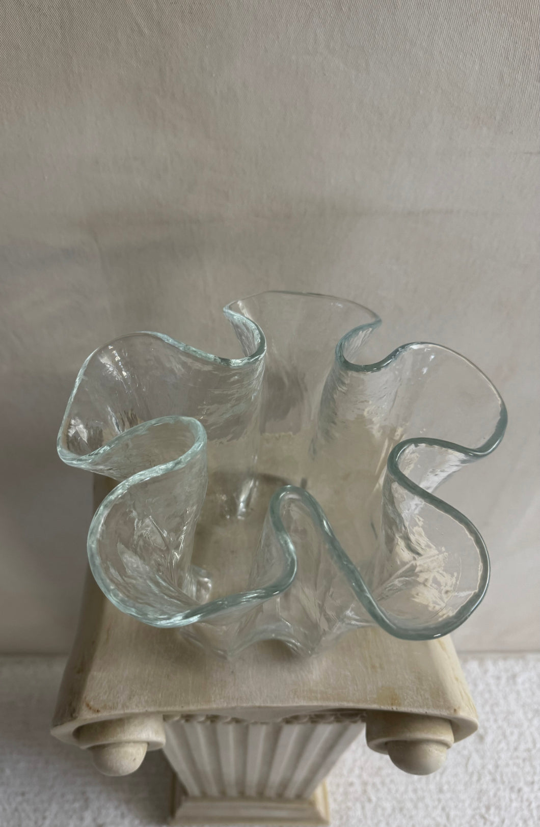 Wavy Glass Vase