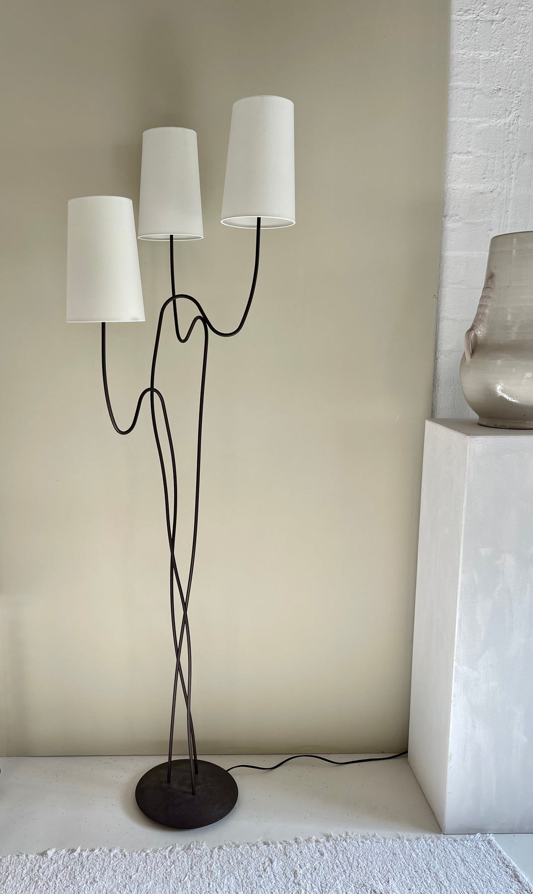 Modernist Floorlamp In The Manner Of Jean Royere