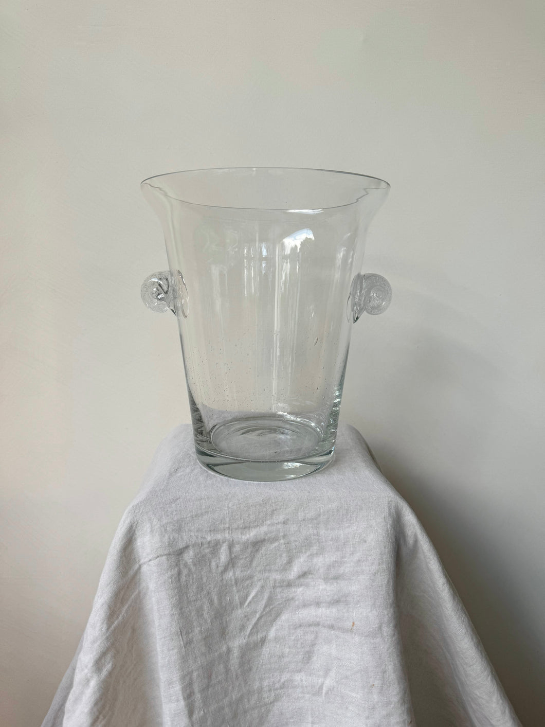 Swirled Glass Vase