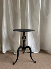 Lade das Bild in den Galerie-Viewer, Spanish Iron and Slate Martini Side Table

