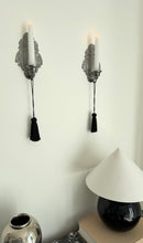 Lade das Bild in den Galerie-Viewer, Pewter Tassel Wall Sconces
