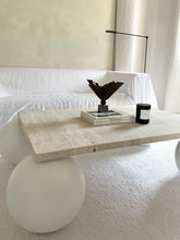 Lade das Bild in den Galerie-Viewer, Travertine Sphere Coffee Table
