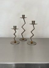 Lade das Bild in den Galerie-Viewer, Zigzag Stainless Steel Candlesticks
