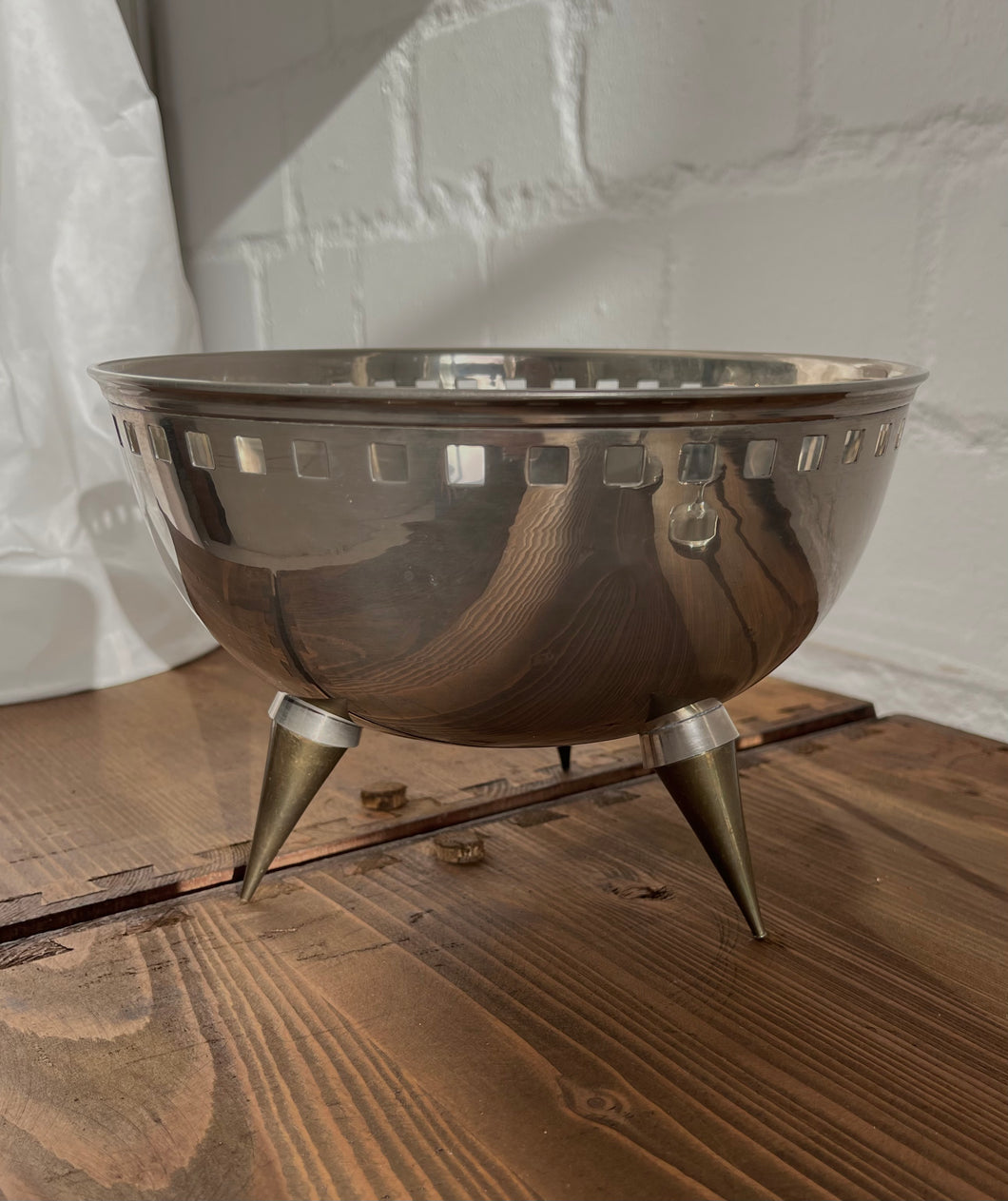 Silver Tripod Bowl