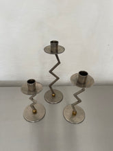 Lade das Bild in den Galerie-Viewer, Zigzag Stainless Steel Candlesticks
